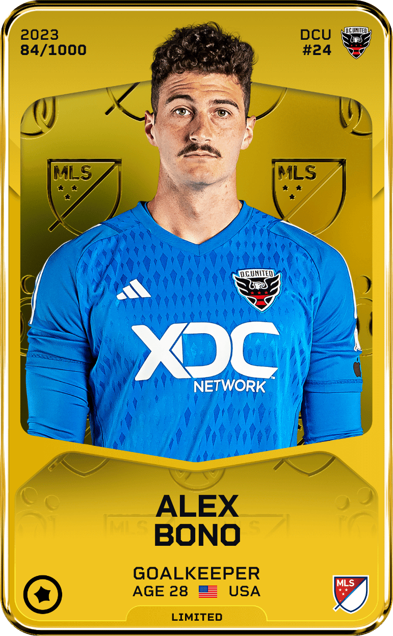 Alex Bono 2023-24 • Limited 84/1000