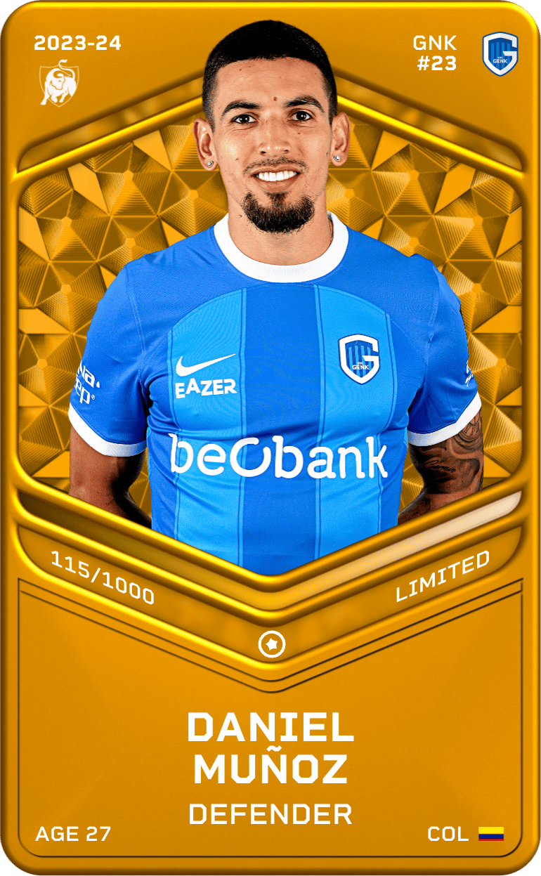 Daniel Muñoz 2023-24 • Limited 115/1000