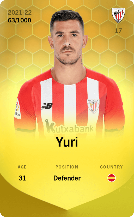 Yuri 2021-22 • Limited 63/1000