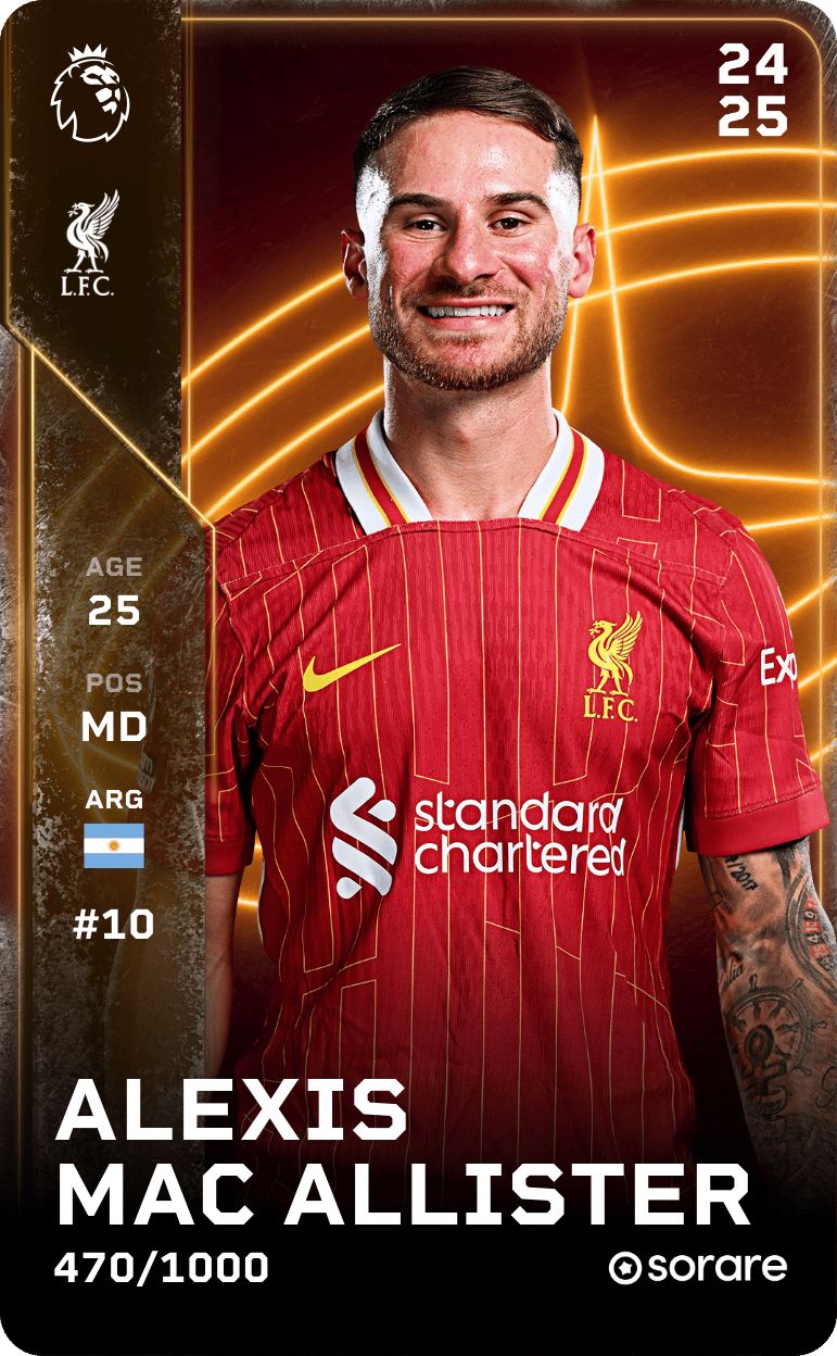 Alexis Mac Allister 2024-25 • Limited 470/1000