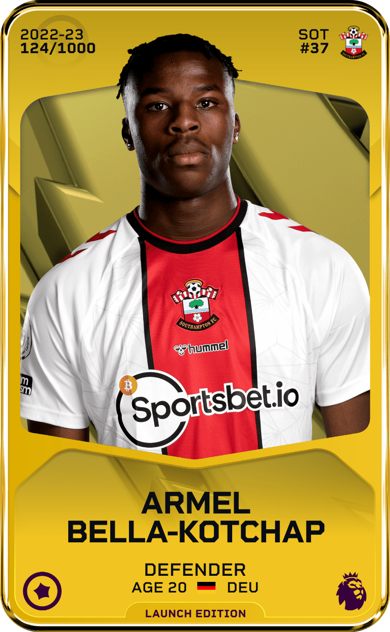 Armel Bella-Kotchap 2022-23 • Limited 124/1000