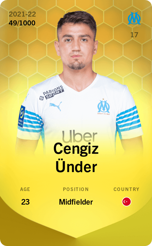 Cengiz Ünder 2021-22 • Limited 49/1000