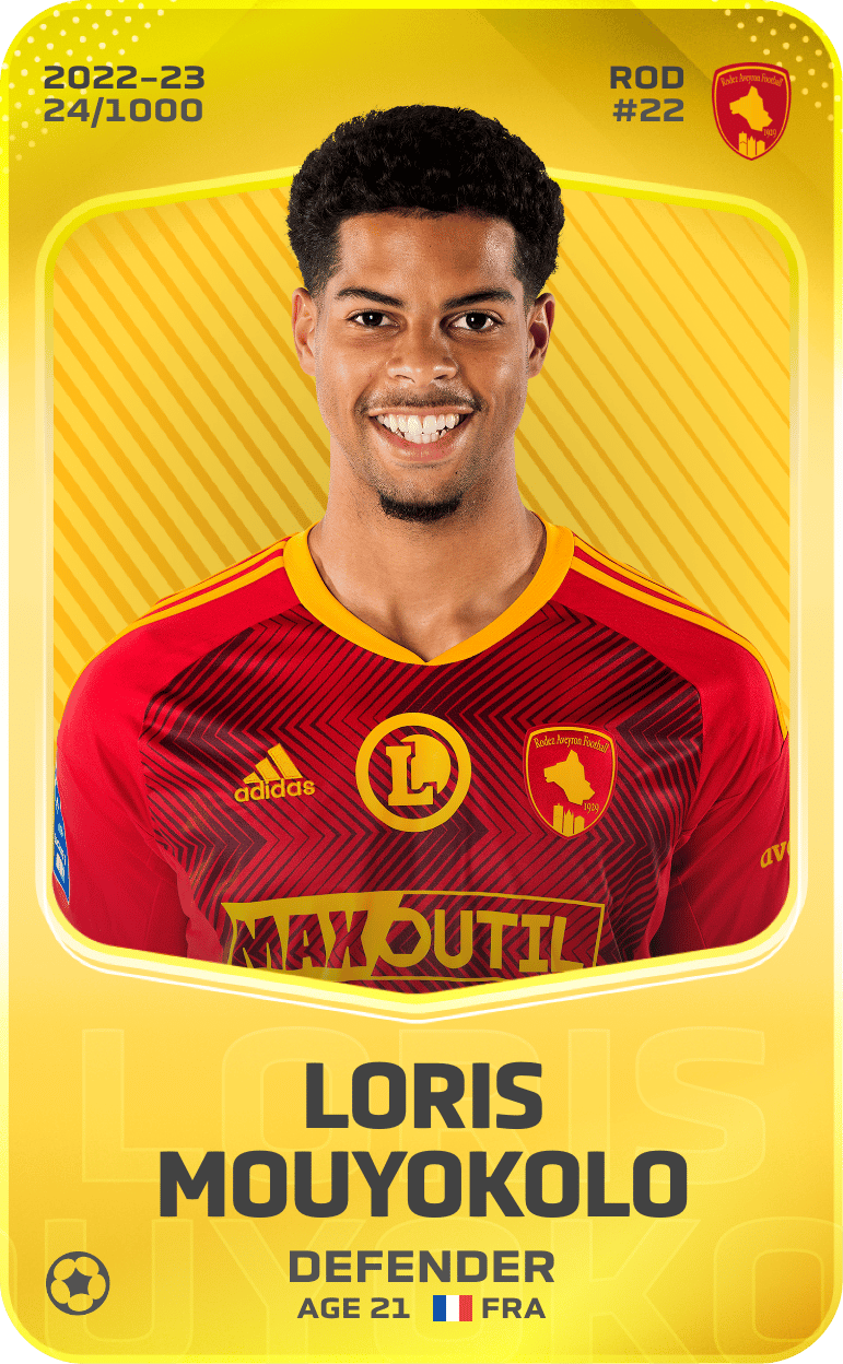Loris Mouyokolo 2022-23 • Limited 24/1000