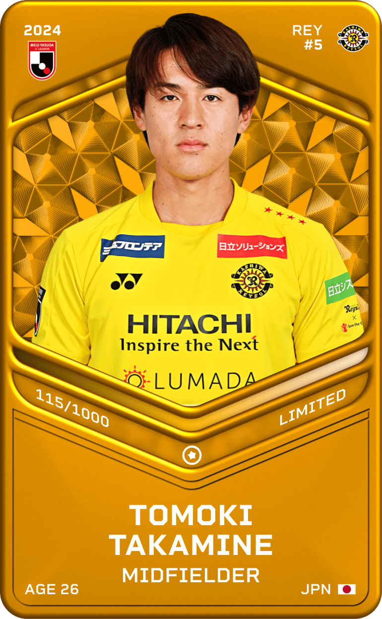 Tomoki Takamine 2024-25 • Limited 115/1000