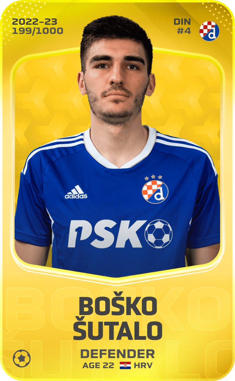 Boško Šutalo 2022-23 • Limited 199/1000