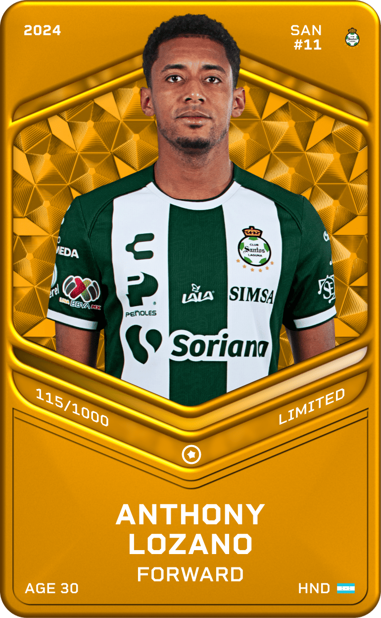Anthony Lozano 2024-25 • Limited 115/1000