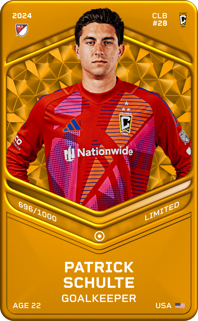 Patrick Schulte 2024-25 • Limited 696/1000