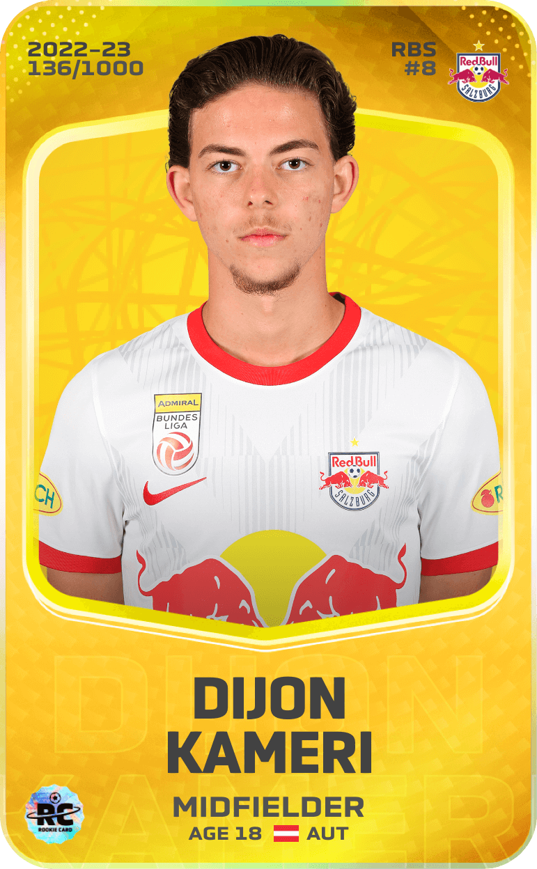 Dijon Kameri 2022-23 • Limited 136/1000