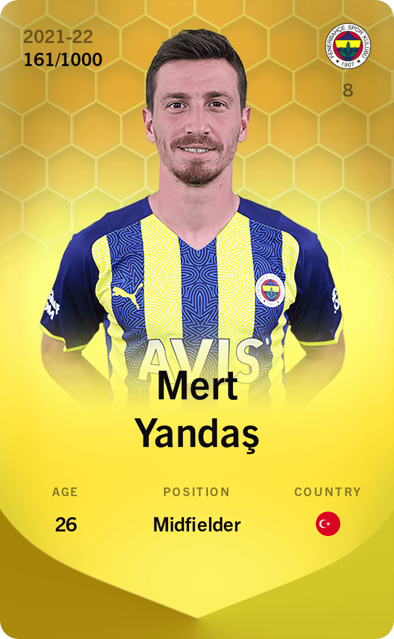 Mert Yandaş 2021-22 • Limited 161/1000