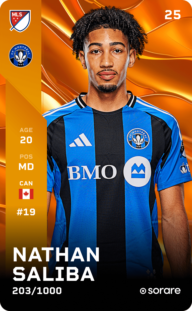 Nathan Saliba 2025-26 • Limited 203/1000