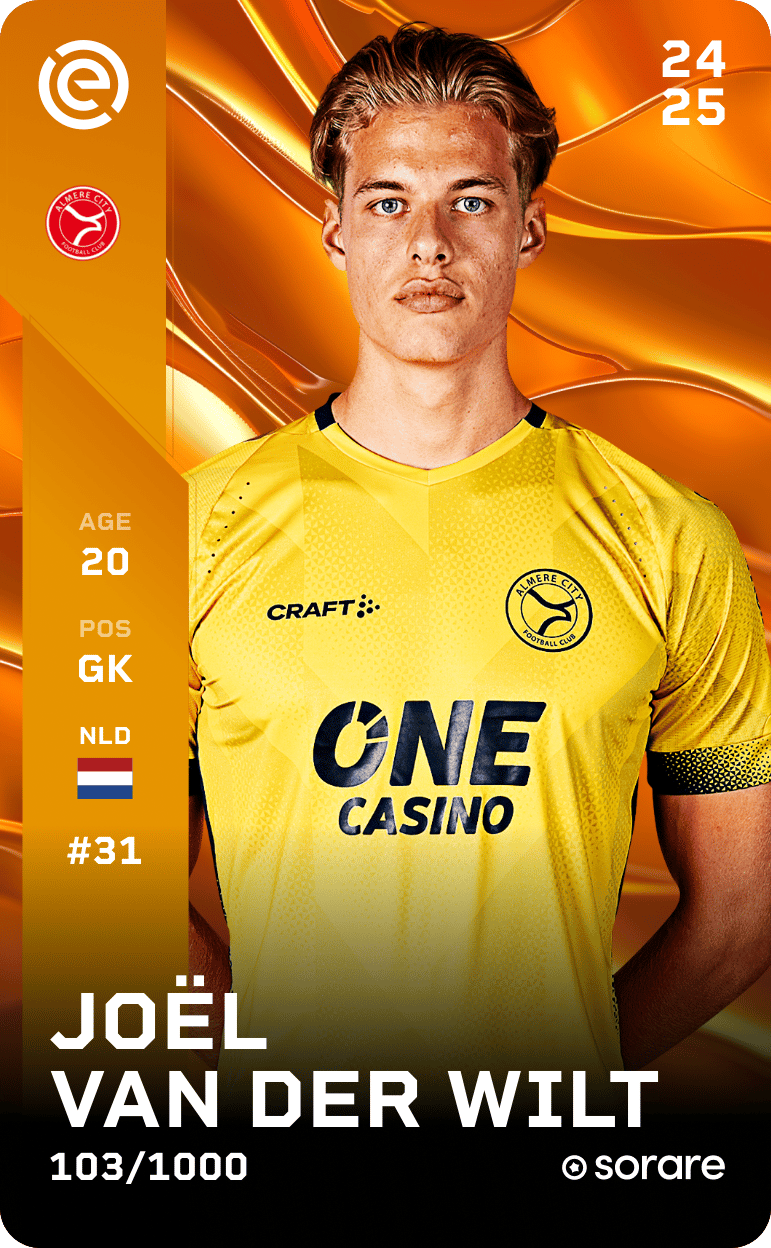 Joël van der Wilt 2024-25 • Limited 103/1000