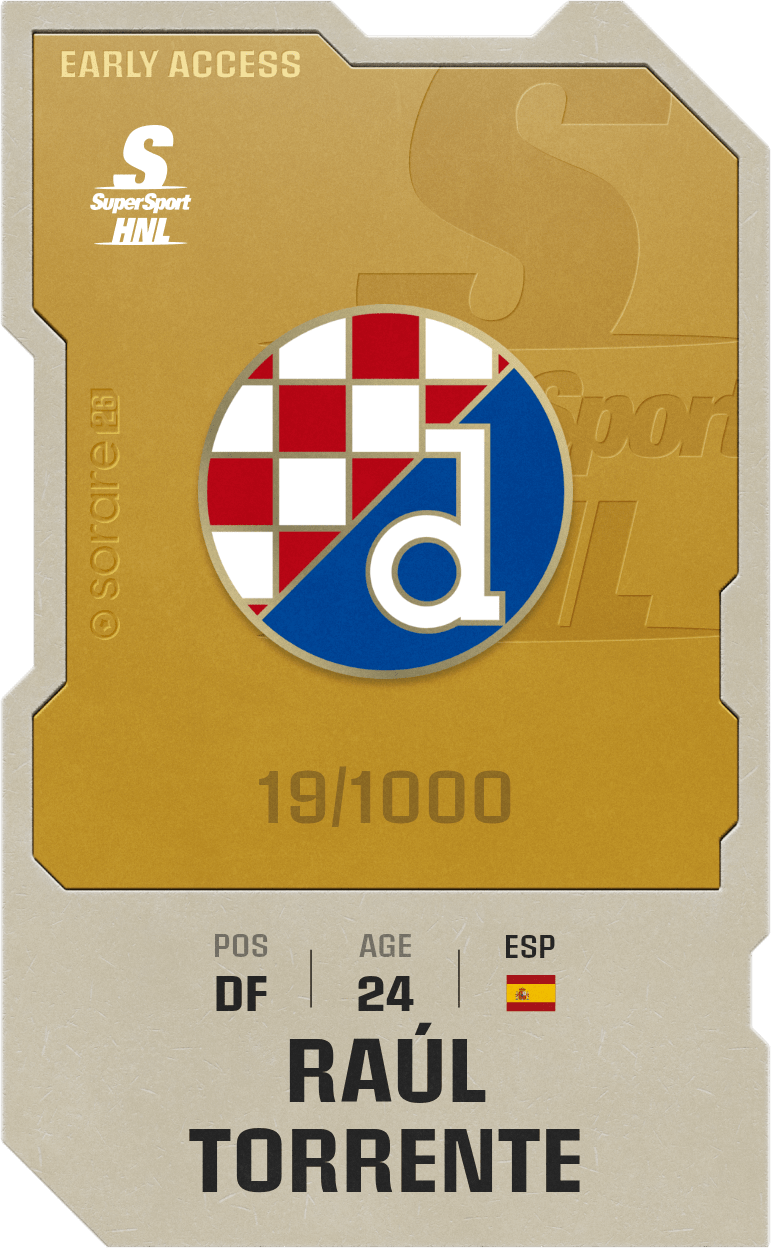 Raúl Torrente 2025-26 • Limited 19/1000