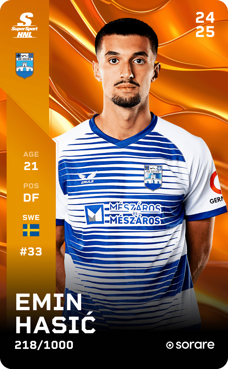 Emin Hasić 2024-25 • Limited 218/1000