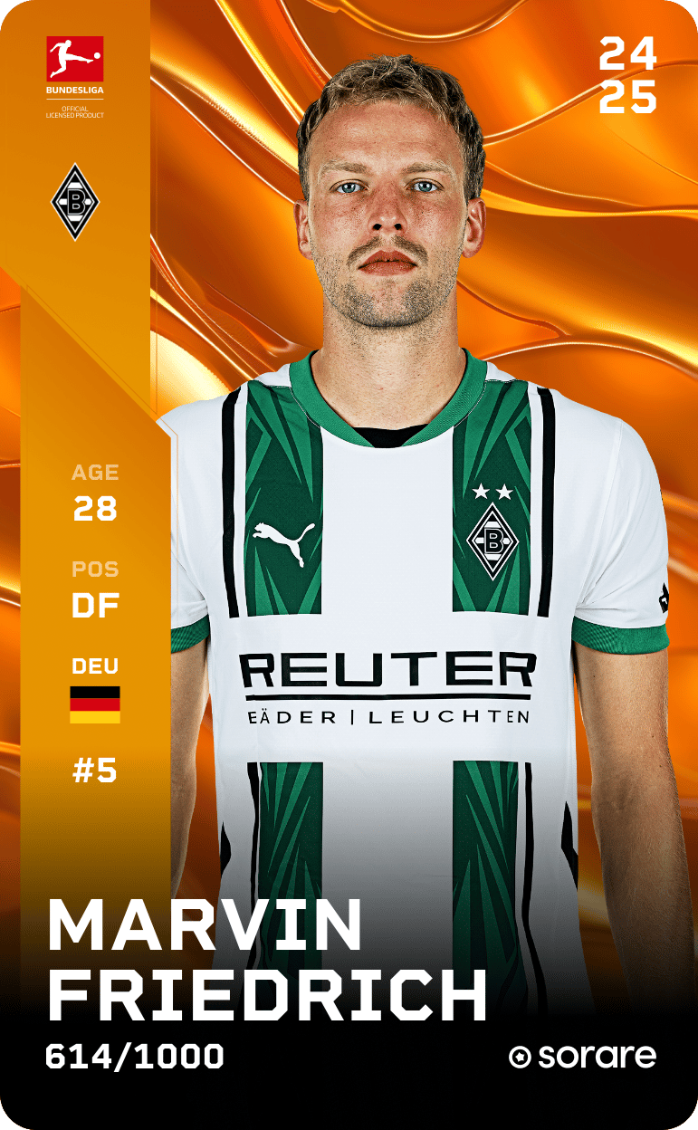 Marvin Friedrich 2024-25 • Limited 614/1000