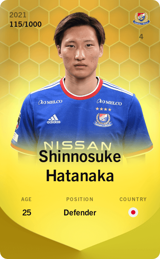 Shinnosuke Hatanaka 2021-22 • Limited 115/1000
