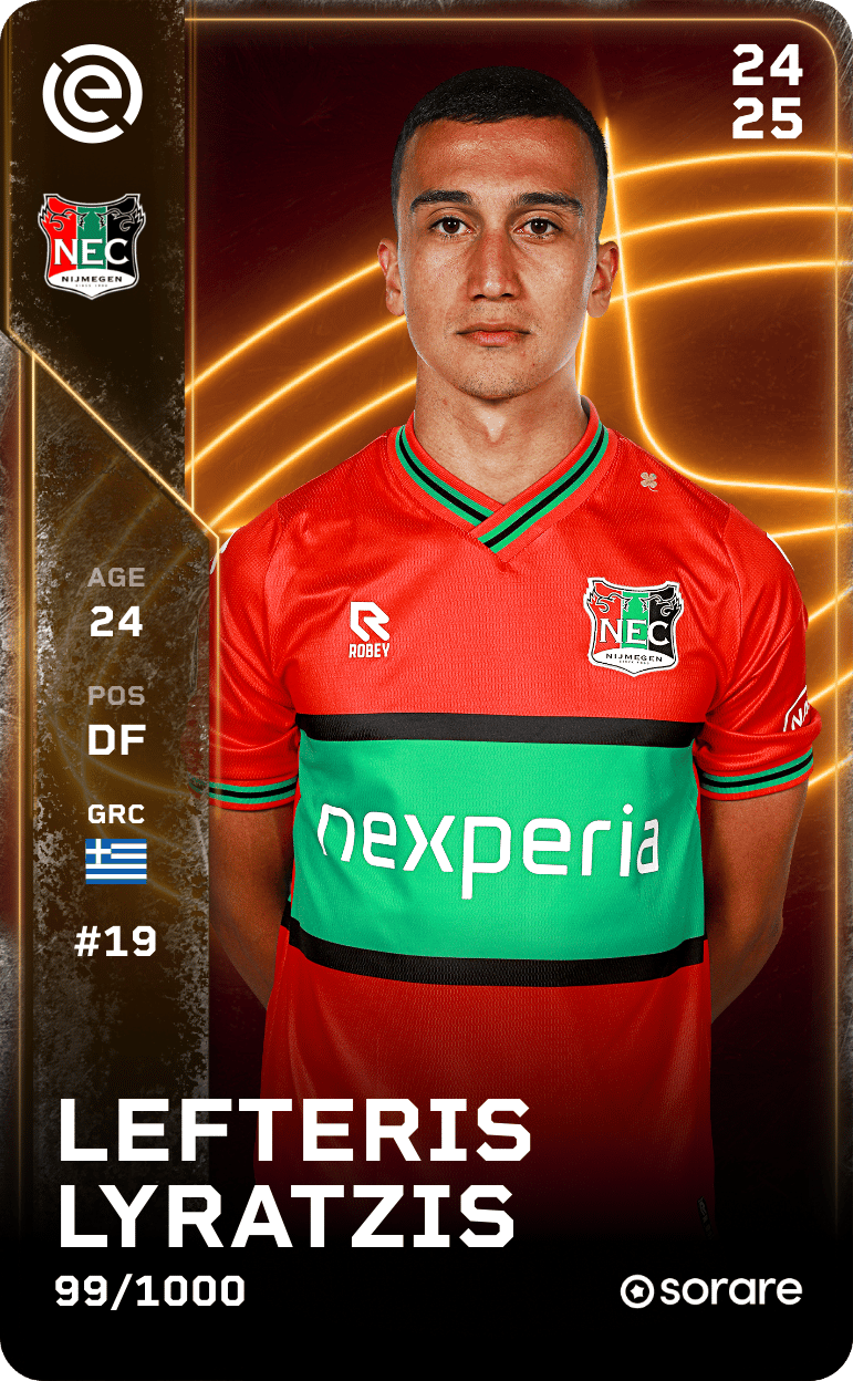 Lefteris Lyratzis 2024-25 • Limited 99/1000