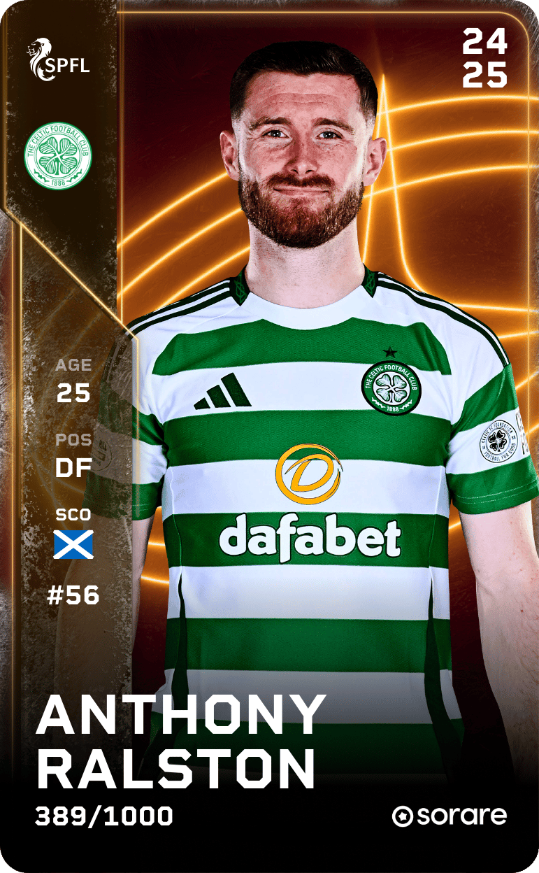 Anthony Ralston 2024-25 • Limited 389/1000