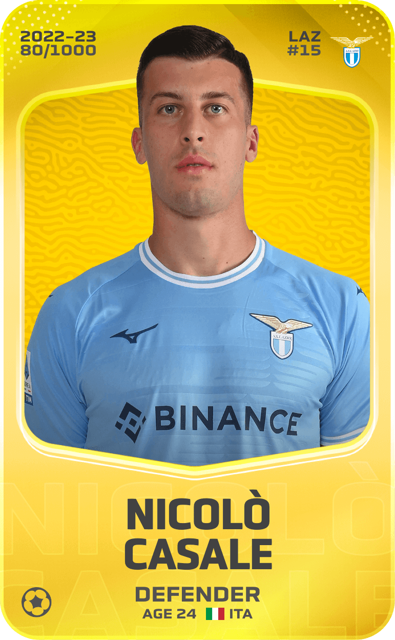 Nicolò Casale 2022-23 • Limited 80/1000
