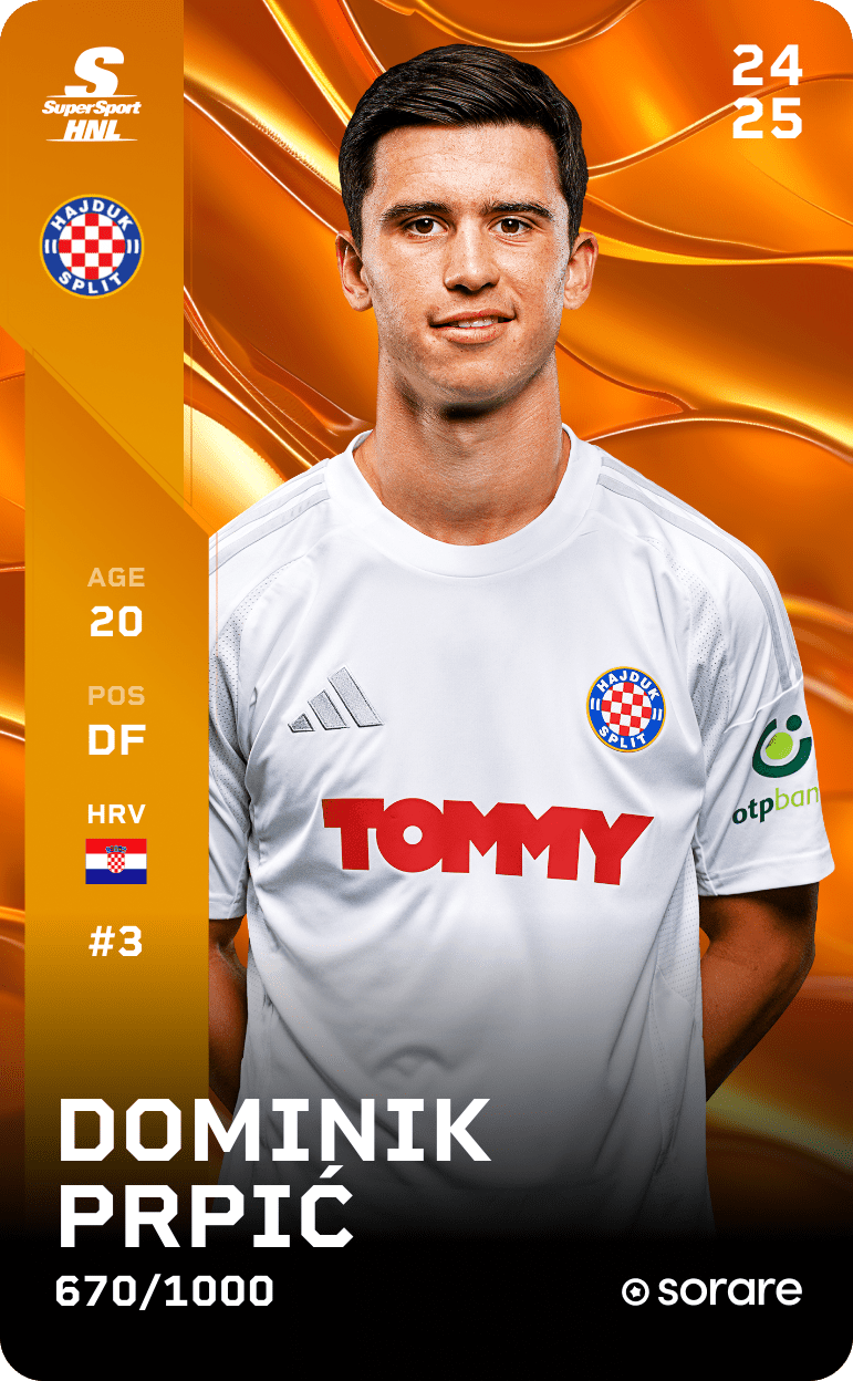 Dominik Prpić 2024-25 • Limited 670/1000
