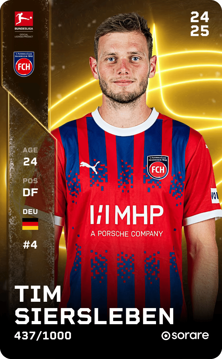 Tim Siersleben 2024-25 • Limited 437/1000