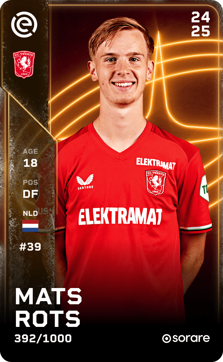 Mats Rots 2024-25 • Limited 392/1000