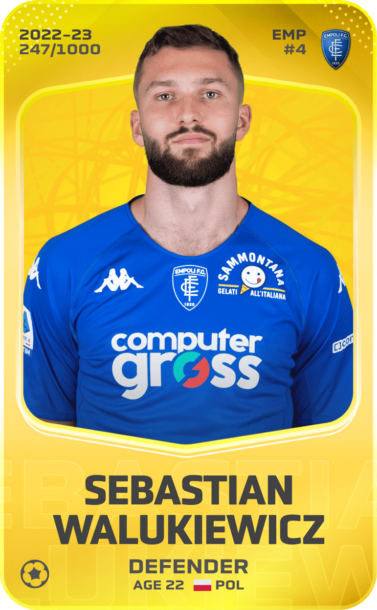 Sebastian Walukiewicz 2022-23 • Limited 247/1000