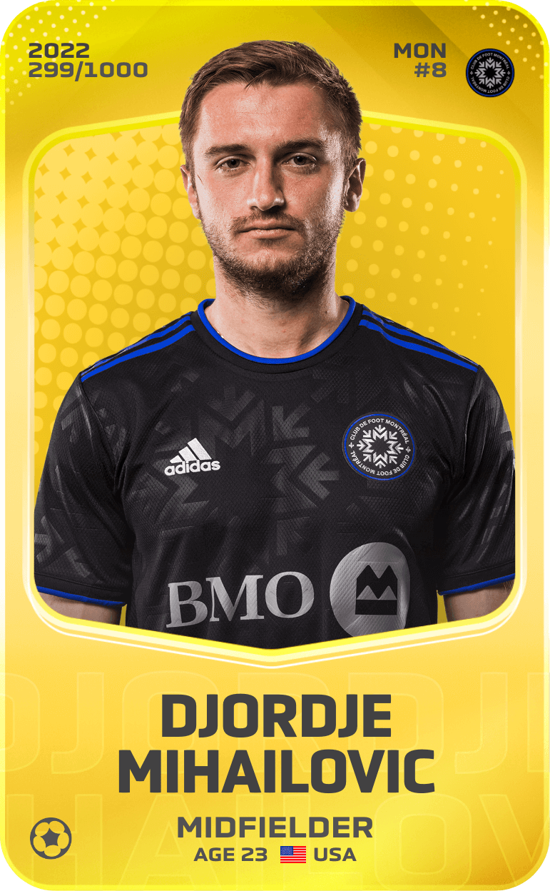 Djordje Mihailovic 2022-23 • Limited 299/1000
