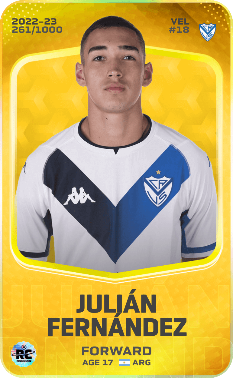 Julián Fernández 2022-23 • Limited 261/1000