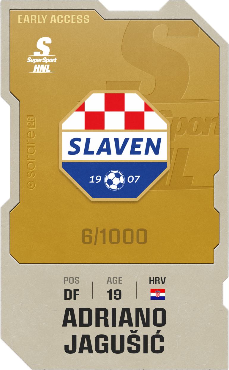 Adriano Jagušić 2025-26 • Limited 6/1000