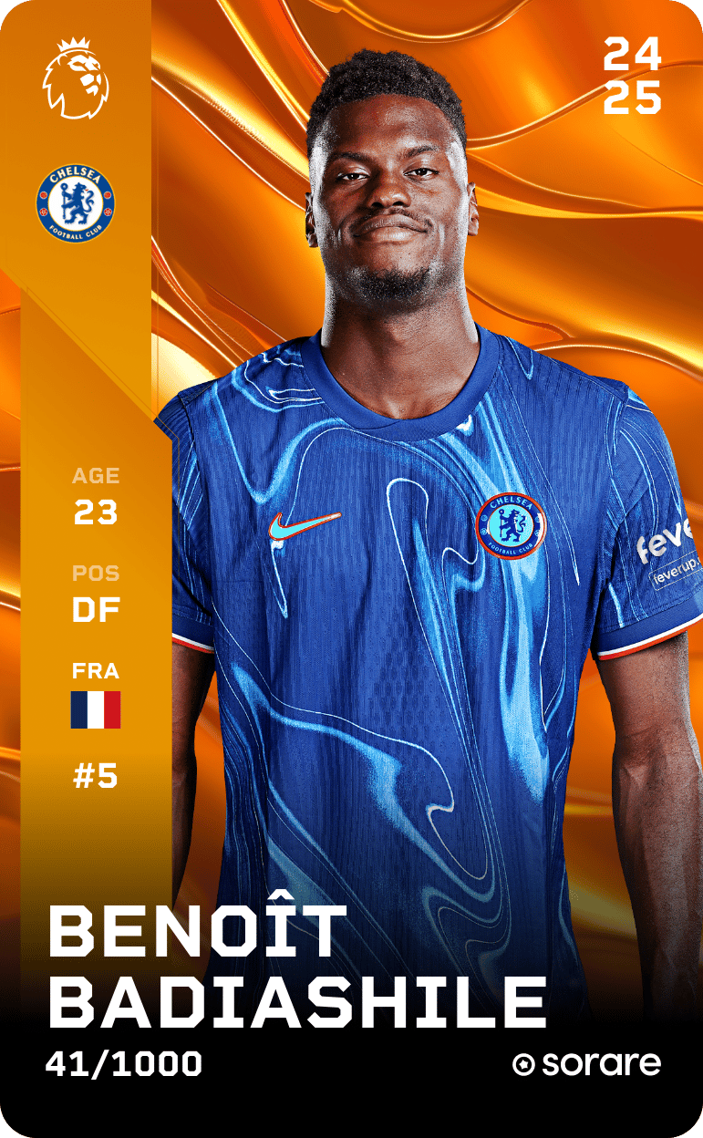 Benoît Badiashile 2024-25 • Limited 41/1000