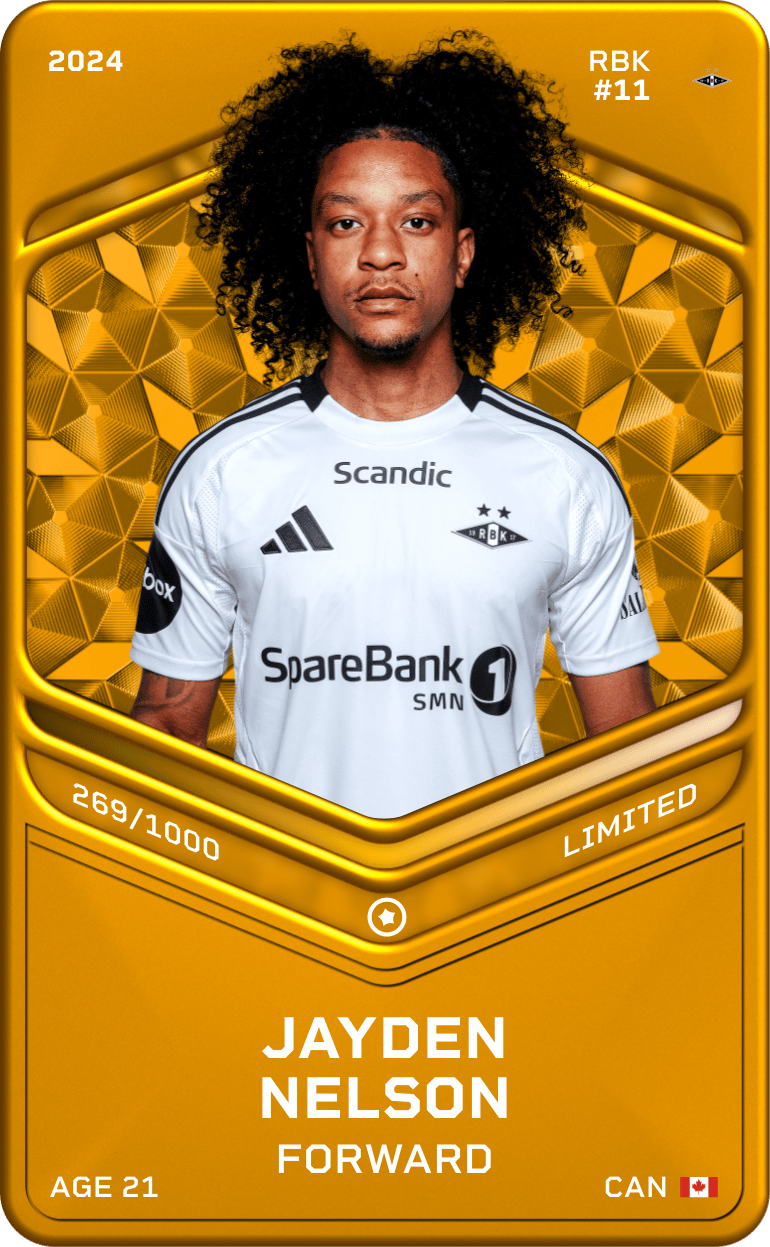 Jayden Nelson 2024-25 • Limited 269/1000