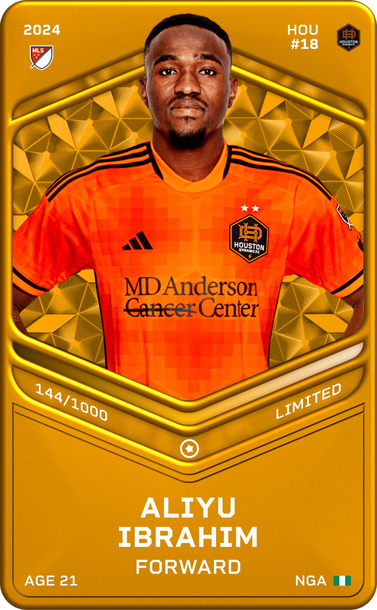 Aliyu Ibrahim 2024-25 • Limited 144/1000