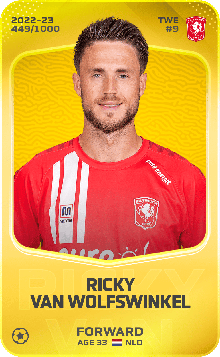 Ricky van Wolfswinkel 2022-23 • Limited 449/1000