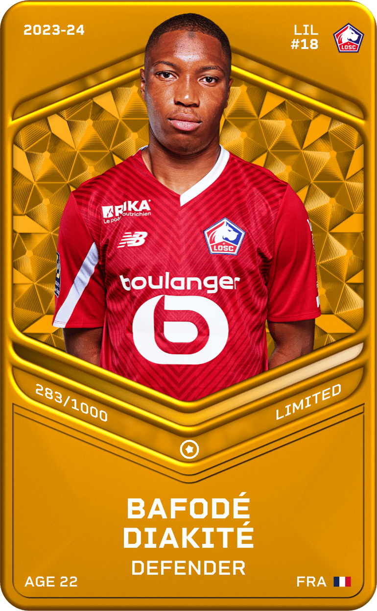 Bafodé Diakité 2023-24 • Limited 283/1000