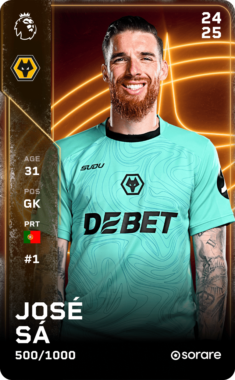 José Sá 2024-25 • Limited 500/1000