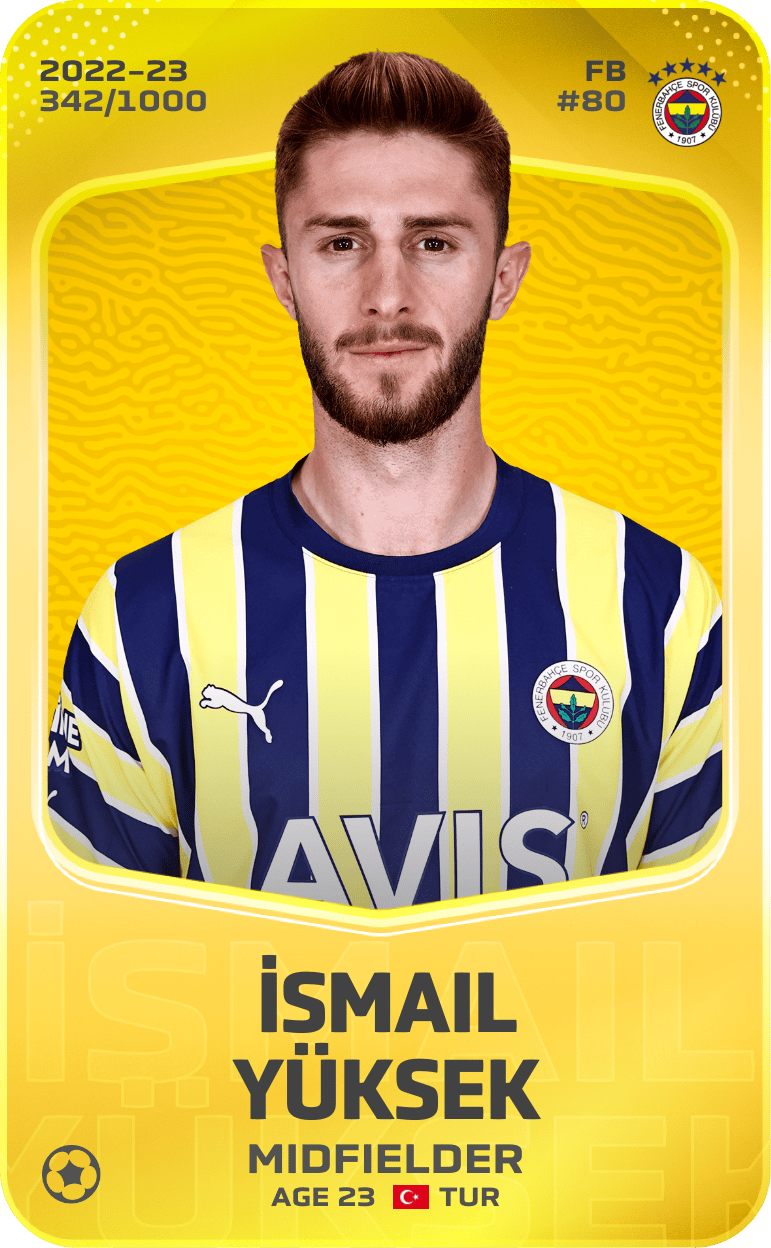 İsmail Yüksek 2022-23 • Limited 342/1000