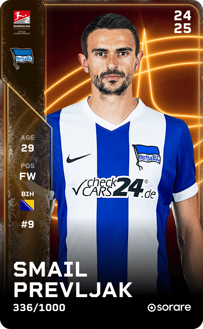 Smail Prevljak 2024-25 • Limited 336/1000