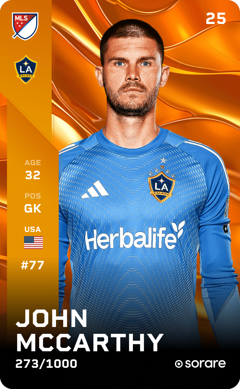 John McCarthy 2025-26 • Limited 273/1000