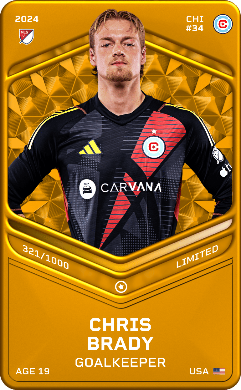 Chris Brady 2024-25 • Limited 321/1000