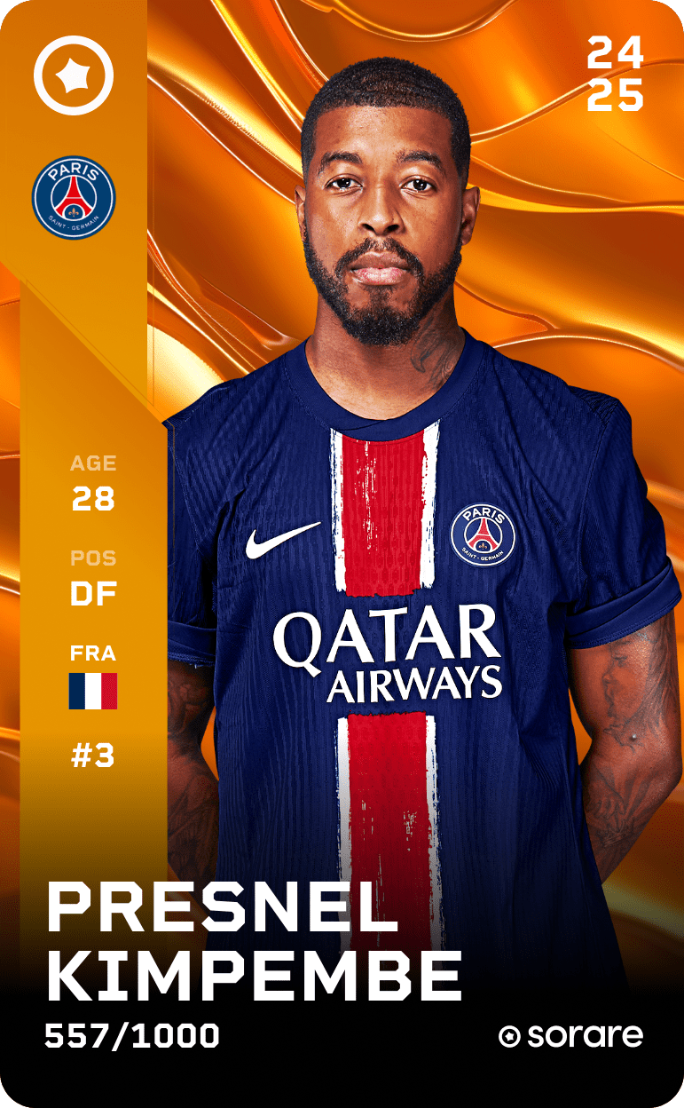 Presnel Kimpembe 2024-25 • Limited 557/1000