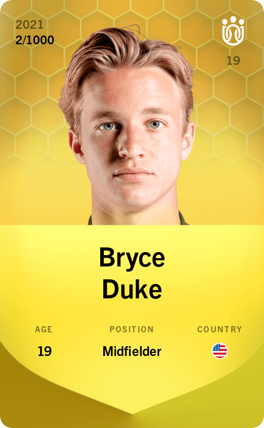 Bryce Duke 2021-22 • Limited 2/1000
