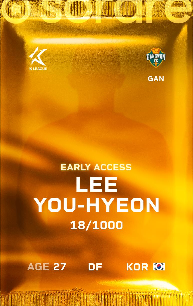 Lee You-Hyeon 2025-26 • Limited 18/1000