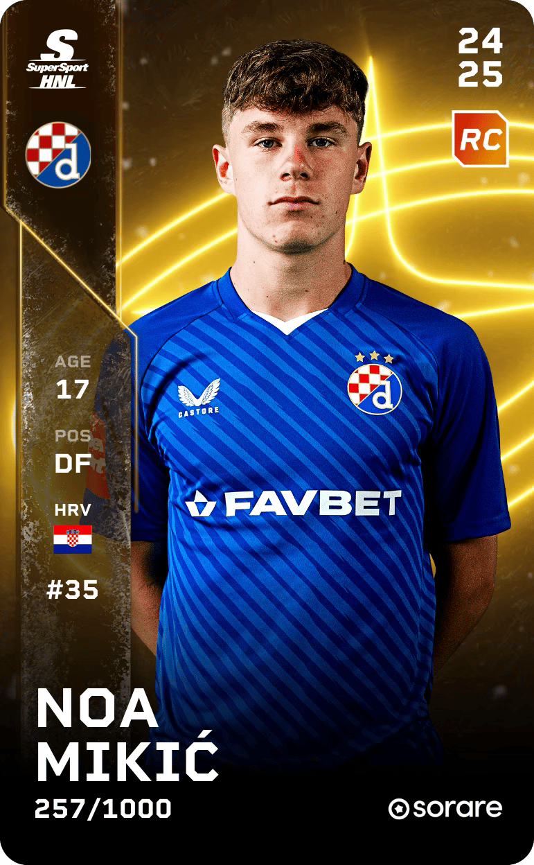 Noa Mikić 2024-25 • Limited 257/1000