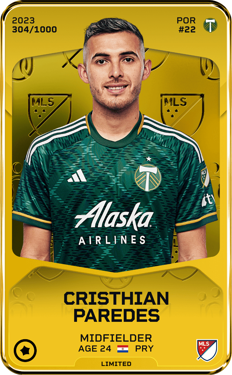 Cristhian Paredes 2023-24 • Limited 304/1000