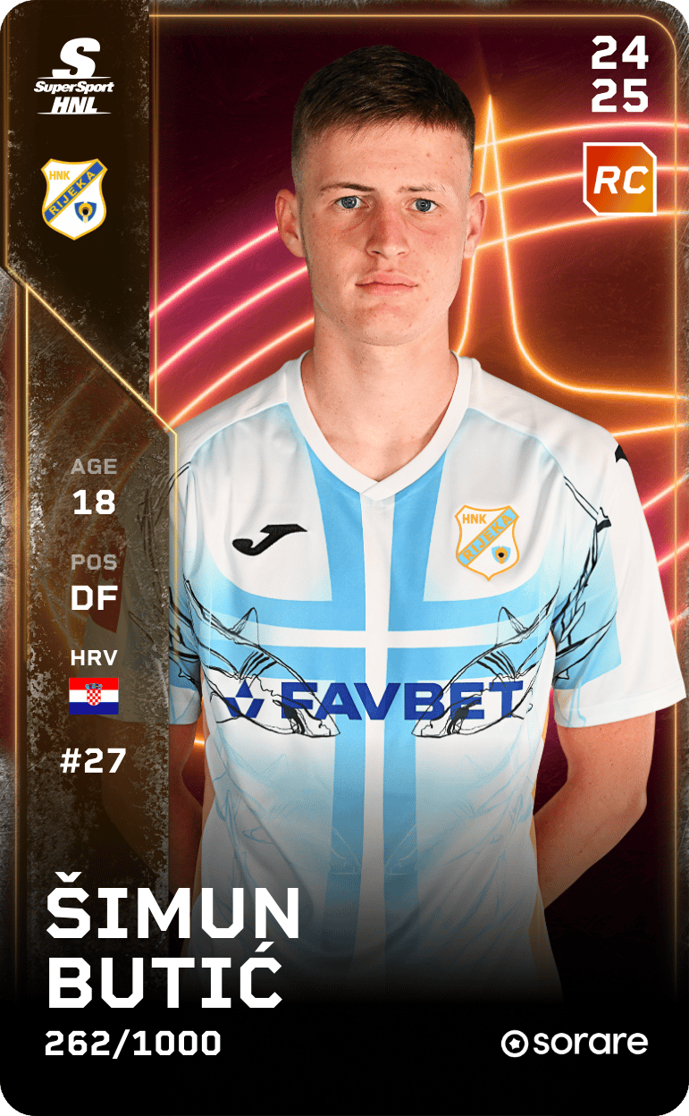 Šimun Butić 2024-25 • Limited 262/1000