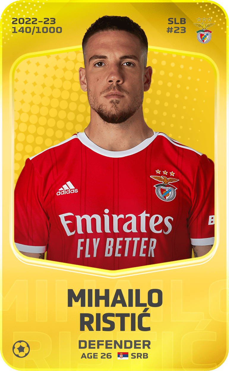 Mihailo Ristić 2022-23 • Limited 140/1000