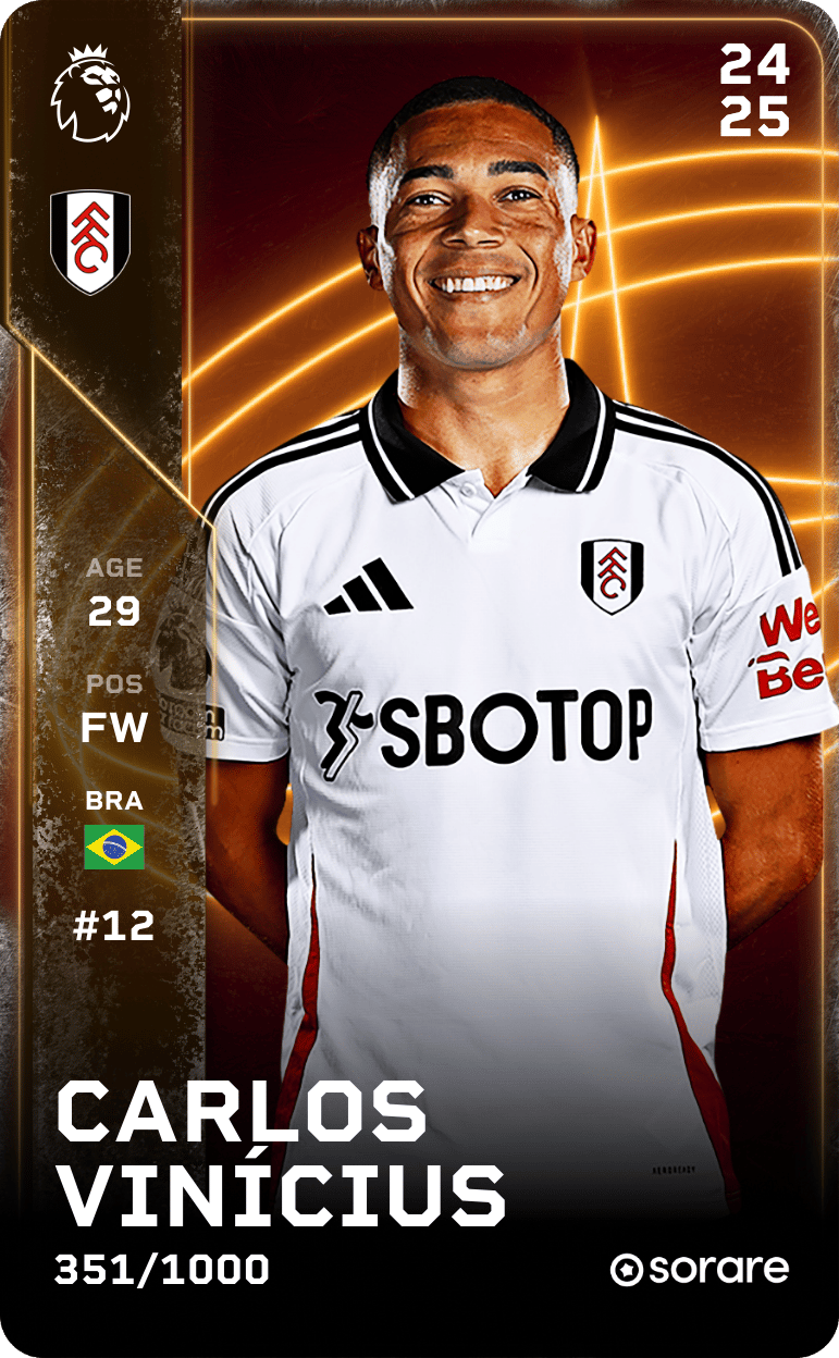 Carlos Vinícius 2024-25 • Limited 351/1000