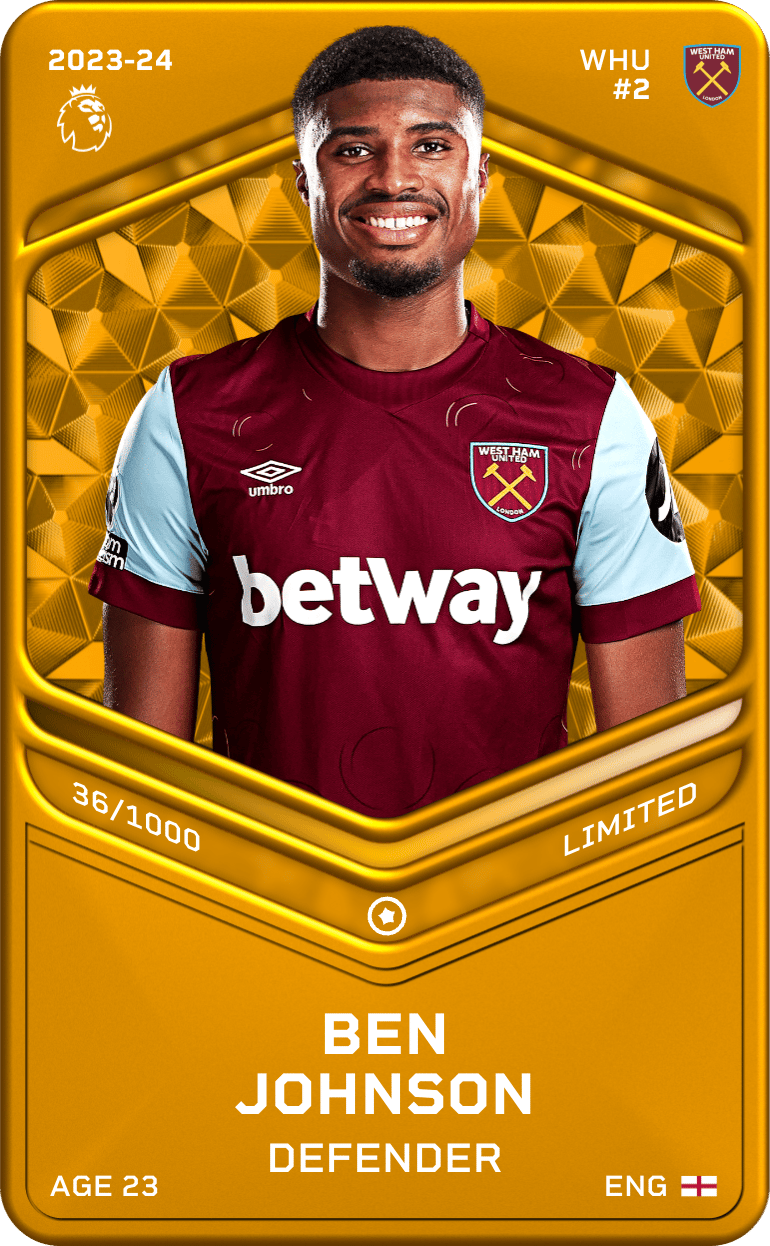 Ben Johnson 2023-24 • Limited 36/1000