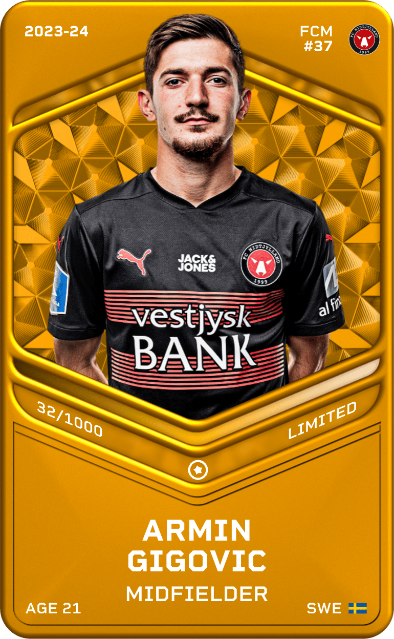 Armin Gigovic 2023-24 • Limited 32/1000