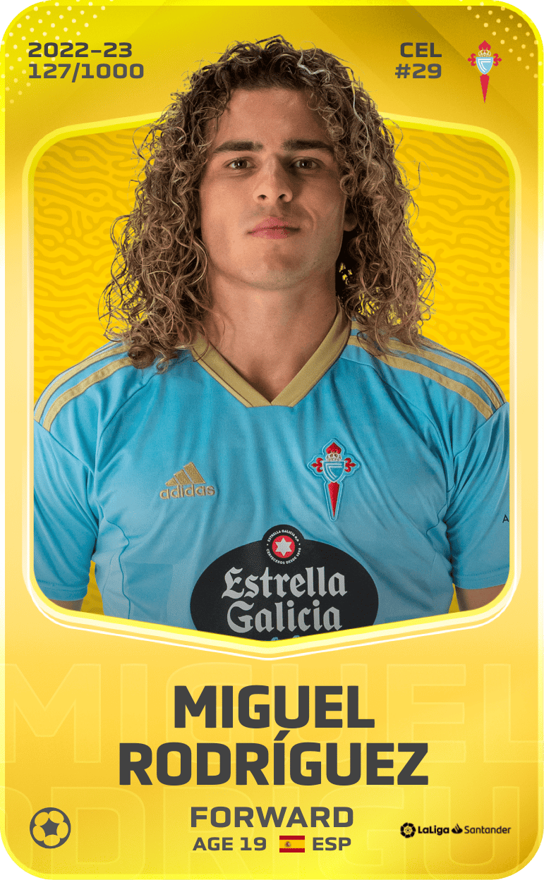 Miguel Rodríguez 2022-23 • Limited 127/1000